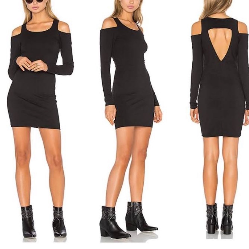 NWT Chaser Cold Shoulder Cutout Dress